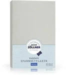 Spannbettlaken Z&Ouml;LLNER Jersey (LB 70x140 cm) - grau - LB 70x140 cm