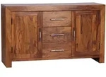 Sideboard (LBH 118x40x70 cm) - braun - LBH 118x40x70 cm