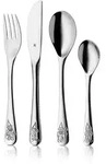 Kinderbesteck Zwerge (LBH 21.50x15.50x2.50 cm) - silber - LBH 21.50x15.50x2.50 cm