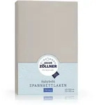 Spannbettlaken Z&Ouml;LLNER Jersey (BL 70x140 cm) - braun - BL 70x140 cm