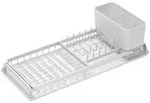 Abtropfgestell (LBH 12x47.10x21.50 cm) - grau - LBH 12x47.10x21.50 cm