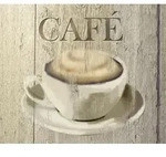 Glasr&uuml;ckwand CAF&Eacute; (BH 60x50 cm) - BH 60x50 cm