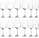 Kelchglas-Set PUCCINI (LBH 22x65x27 cm) - transparent - LBH 22x65x27 cm