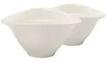 Suppenschalen-Set VAPIANO (BHT 16x12,50x18 cm) - wei&szlig; - BHT 16x12,50x18 cm