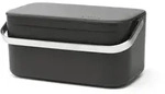 Abfalleimer BIO (LBH 12.70x10.70x22.10 cm) - grau - LBH 12.70x10.70x22.10 cm