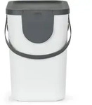 M&uuml;lleimer ALBULA wei&szlig; (BHT 40x34x24 cm) - wei&szlig; - BHT 40x34x24 cm