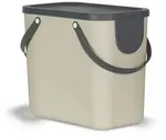 M&uuml;lleimer ALBULA taupe (BHT 40x34x24 cm) - braun - BHT 40x34x24 cm