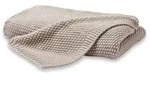 Decke STRICK (BL 170x130 cm) - beige - BL 170x130 cm