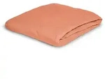 Bettlaken MERKUR Biber (BL 150x250 cm) - rot - BL 150x250 cm