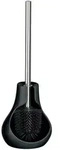 Toilettengarnitur DROP (BHT 14x40x13.50 cm) - schwarz - BHT 14x40x13.50 cm