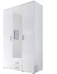 Kleiderschrank BELLA (BHT 120x197x55 cm) - BHT 120x197x55 cm
