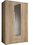 Kleiderschrank HARPER BREST (BHT 120x196x54 cm) - BHT 120x196x54 cm