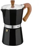 Espressokocher cilio CLASSICO NATURA (BHT 11x18.50x18 cm) - schwarz - BHT 11x18.50x18