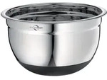 R&uuml;hrsch&uuml;ssel rutschfest (D 16 cm) - silber - D 16 cm