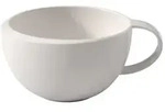 Kaffeeobertasse NEWMOON (BHT 10.30x5.90x12.80 cm) - wei&szlig; - BHT 10.30x5.90x12.80 cm