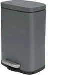 Kosmetikeimer AKIRA 5 Liter (BHT 21,40x17,60x30 cm) - grau - BHT 21,40x17,60x30 cm