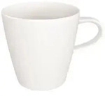 Henkelbecher MANUFACTURE (BHT 9.50x9.30x12.40 cm) - wei&szlig; - BHT 9.50x9.30x12.40 cm