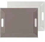 Tablett FREEFORM (BHT 45x8x35 cm) - wei&szlig; - BHT 45x8x35 cm