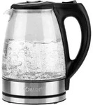 Wasserkocher GLAS INOX (BHT 21,50x24x18,50 cm) - bunt - BHT 21,50x24x18,50 cm