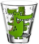 Trinkglas KROKODIL (DH 8.50x9 cm) - DH 8.50x9 cm