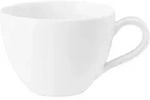 Kaffeeobertasse BEAT (LBH 12x9,10x6,60 cm) - wei&szlig; - LBH 12x9,10x6,60 cm