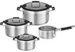 Kochtopf-Set R&Ouml;SLE SILENCE PRO - silber
