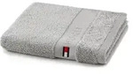 G&auml;stetuch TOMMY HILFIGER LEGEND (LB 60x40 cm) - silber - LB 60x40 cm