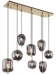 H&auml;ngeleuchte BLACKY I (LBH 102.50x34x120 cm) - grau - LBH 102.50x34x120 cm