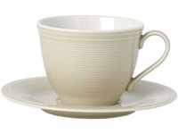 Kaffeetasse LOOP beige (H 10 cm)