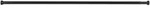 Duschvorhangstange (BT 2x2 cm) - schwarz - BT 2x2 cm