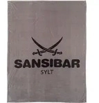 Wohndecke Mikrofaser SANSIBAR (BL 150x200 cm) - silber - BL 150x200 cm