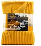 Wohndecke Cord (BL 150x200 cm) - gelb - BL 150x200 cm