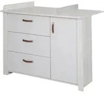 Wickelkommode roba MILA (BHT 126x98.50x75 cm) - bunt - BHT 126x98.50x75 cm