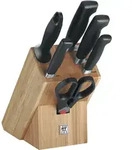 Messerblock ZWILLING VIER STERNE (LBH 36x16x15 cm) - braun - LBH 36x16x15 cm