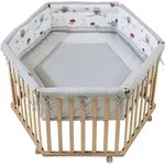 Laufgitter roba ADAM & EULE (LBH 106x121x72 cm) - braun - LBH 106x121x72 cm