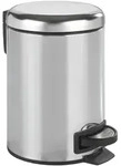 Kosmetikeimer LEMAN silber (BHT 17x25x22.50 cm) - silber - BHT 17x25x22.50 cm