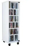CD/DVD-Turm Valenza (BHT 31x97,50x35 cm) - BHT 31x97,50x35 cm