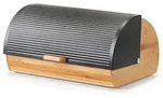 Brotkasten BAMBOO schwarz (BHT 39x27x19 cm) - schwarz - BHT 39x27x19 cm
