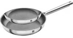 Bratpfannen-Set ZWILLING TRUE FLOW (LBH 50x29x11 cm) - silber - LBH 50x29x11 cm