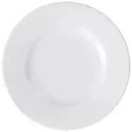 Dessertteller NOBLESSE ROYA (DH 22x1.40 cm) - wei&szlig; - DH 22x1.40 cm