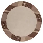 Teppich ROYAL GANGES ( 200 x 200 cm) - 150 cm rund