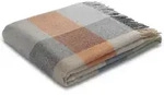 Plaid QUITO (BL 130x170 cm) - braun - BL 130x170 cm