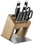 Messerblock R&Ouml;SLE KNIFEX ULME (LBH 27.50x23x28 cm) - braun - LBH 27.50x23x28 cm