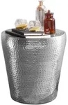Beistelltisch (DH 41x41 cm) - silber - DH 41x41 cm