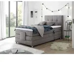 Boxspringbett HARPER BORBA (LF 100x200 cm) - Bezug: Stoff - LF 100x200 cm