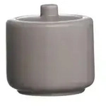 Zuckerdose JASPER (BHT 9x8x9 cm) - braun - BHT 9x8x9 cm
