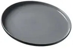 Speiseteller JASPER (BHT 26x3x26 cm) - schwarz - BHT 26x3x26 cm