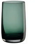 Longdrinkglas SARABI (LBH 8x8x13 cm) - gr&uuml;n - LBH 8x8x13 cm