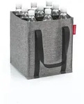 bottlebag reisenthel - twist SILVER (BHT 24x28x24 cm) - grau - BHT 24x28x24 cm
