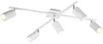 Deckenleuchte MARLEY 5-flammig (BH 57,50x22,50 cm) - wei&szlig; - BH 57,50x22,50 cm